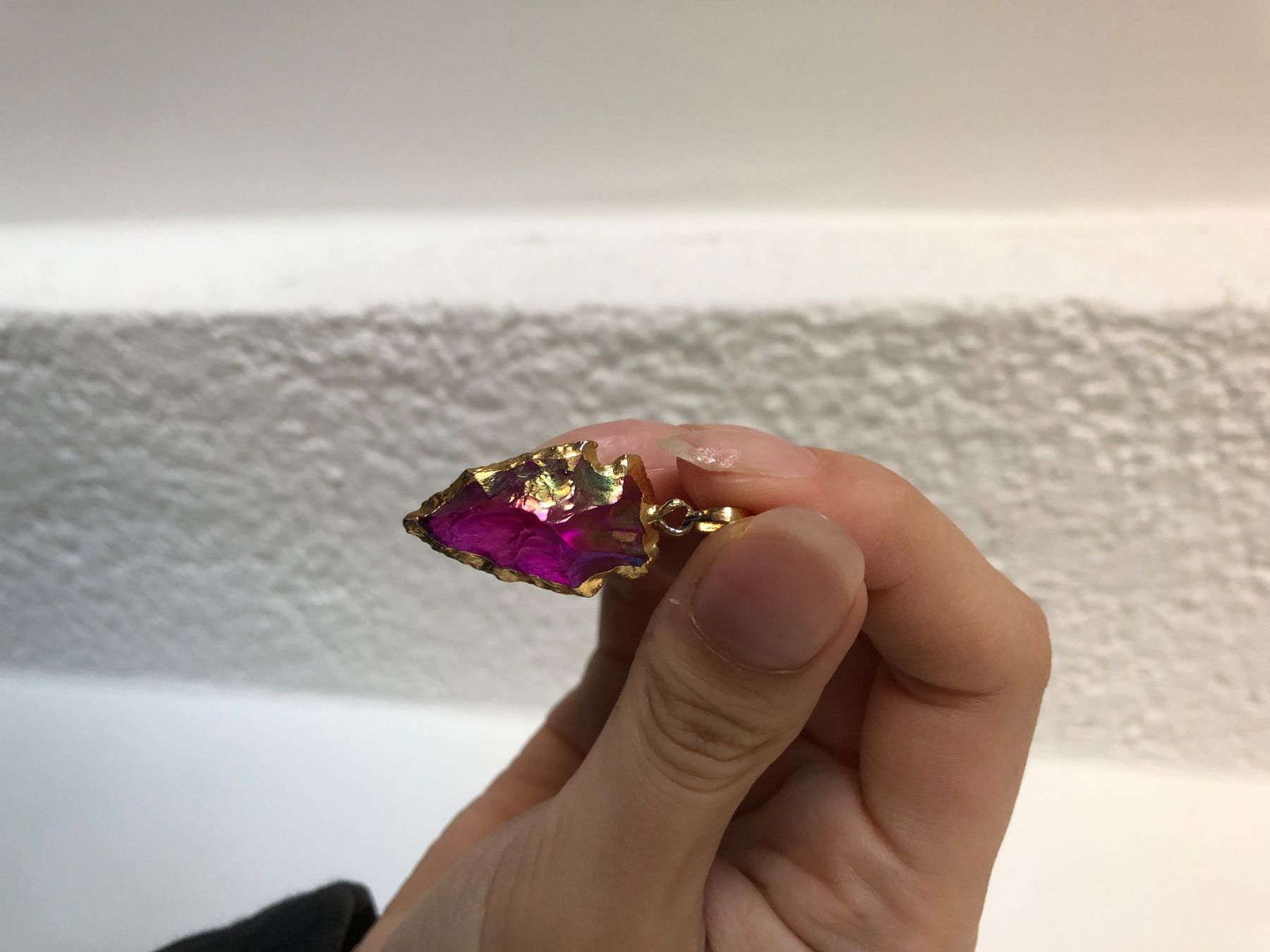 Anhänger: Pendentif cristal rose – Gebraucht aus Bulle von sop_ct6x