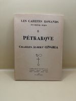 Cingria Pétrarque EO 1932 N°428/500 Payot Rare 