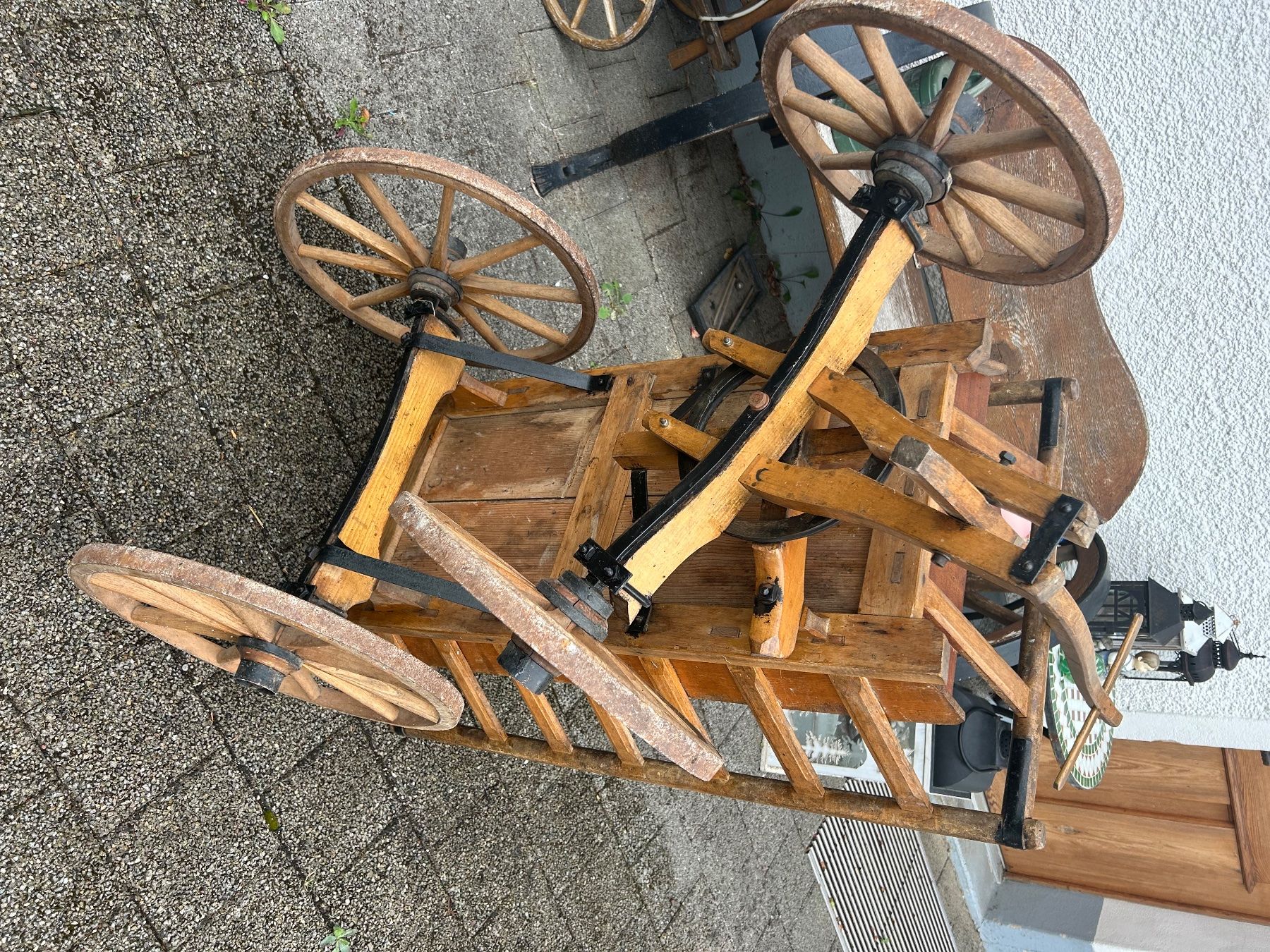 Articoli in legno: Leiterwagen Leiterwägeli – Usato da Rorbas venduto da Lul4 4