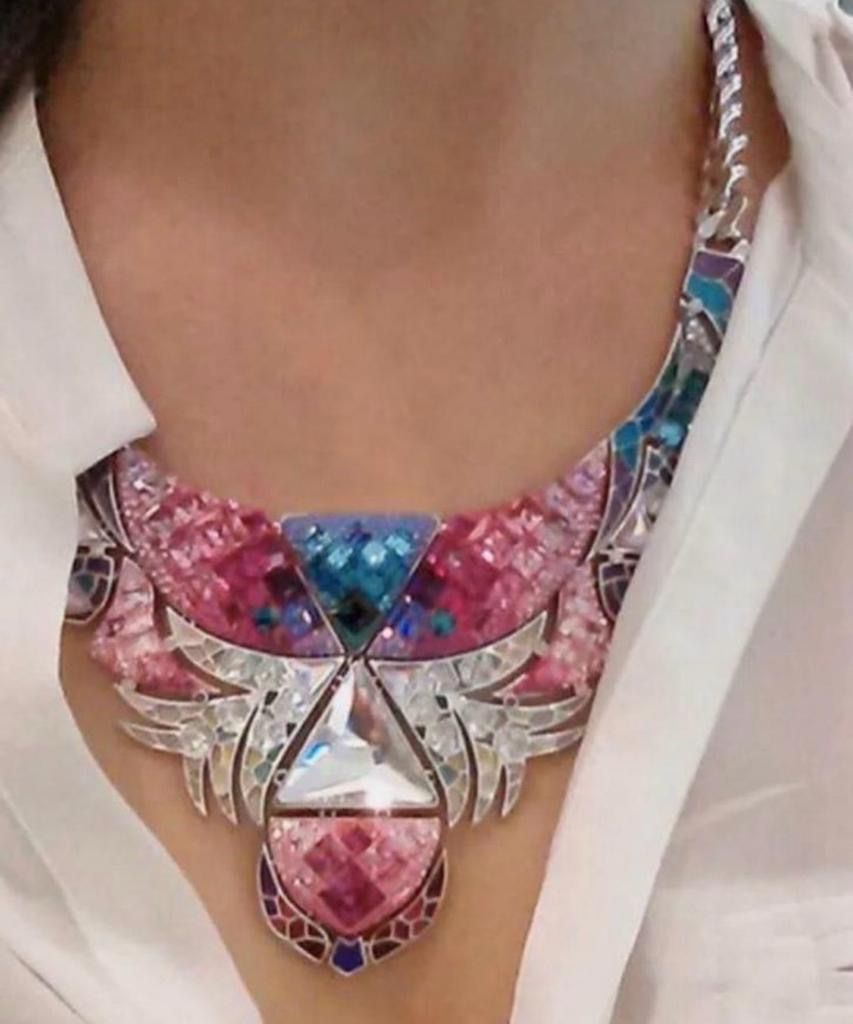 Swarovski Catenine: Swarovski Tangara Collier / Hochzeitsschmuck – Nuovo (secondo la descrizione) da Oberhof venduto da seventy-three 5