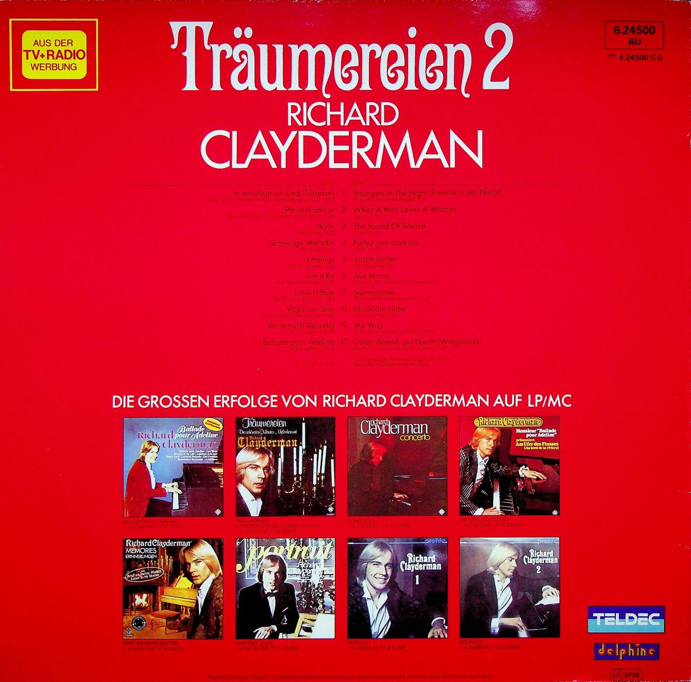 Dischi in vinile: LP-Schallplatten: James Last, Richard Clayderman, Max Greger – Usato da Hilterfingen venduto da Tomz 6