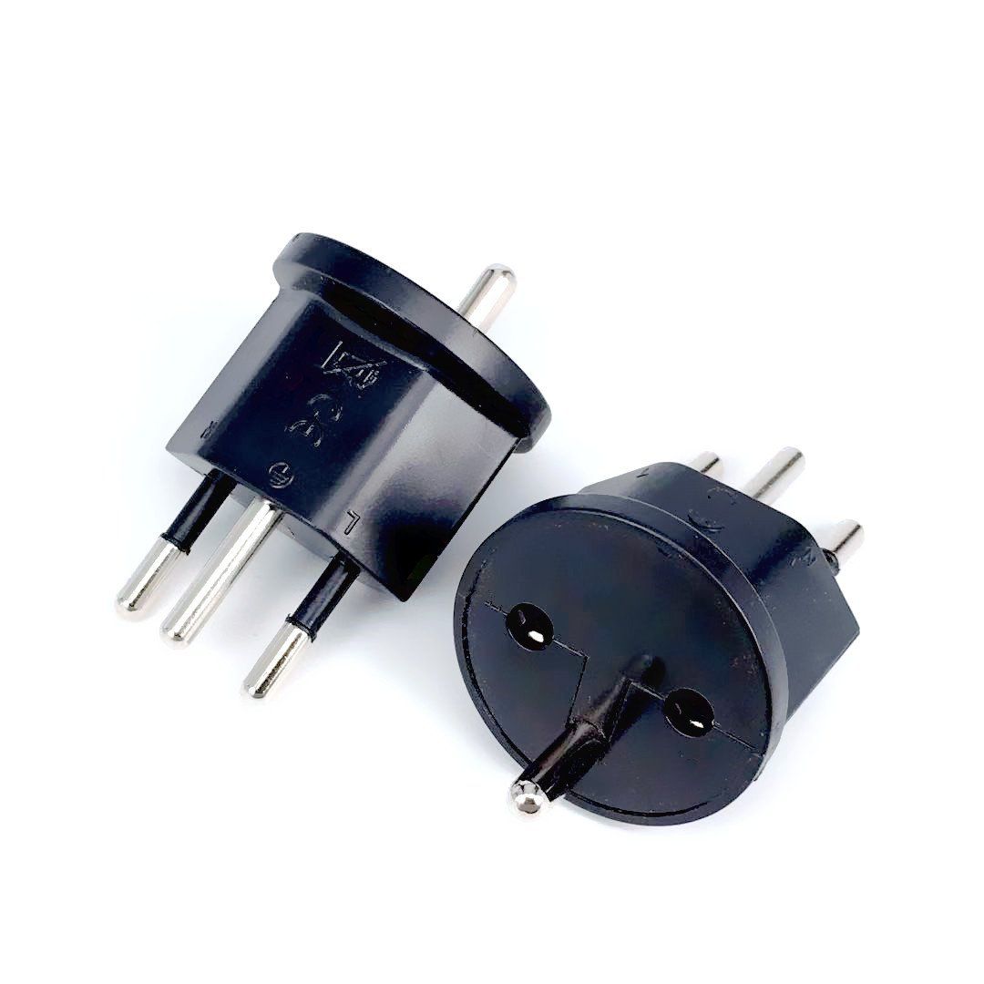 Unità & Adattatore: 2 Stück Netz - Adapter EU zu Schweizer Steckdose Neu – Nuovo e nell'imballaggio originale da St. Margarethen TG venduto da Smiley-Face 1