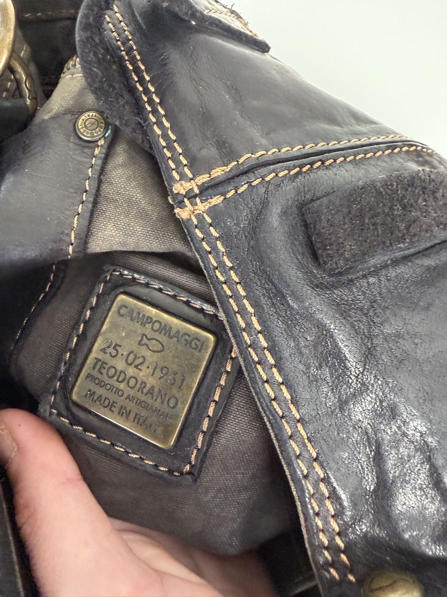 Campomaggi Borse da donna: Campomaggi Italian Leather Bag – Usato da Knonau venduto da Grapesvintage 6