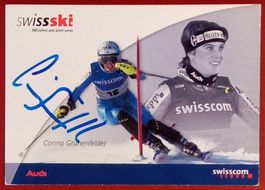 Corina Grünenfelder CH-Ski Autogramm signiert Foto 10x15cm