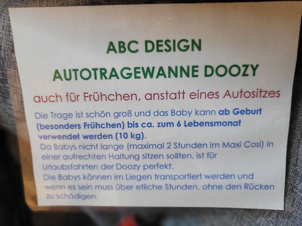 Marsupi portabebè: Neue Babyschale – Nuovo e nell'imballaggio originale da Reigoldswil venduto da Paola_87 1