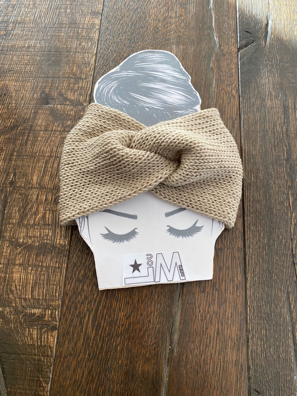 Hüte, Mützen & Caps: Stirnband doppelt gestrickt Handmade – Neu (gemäss Beschreibung) aus St. Niklaus VS von loumonrohandmade
