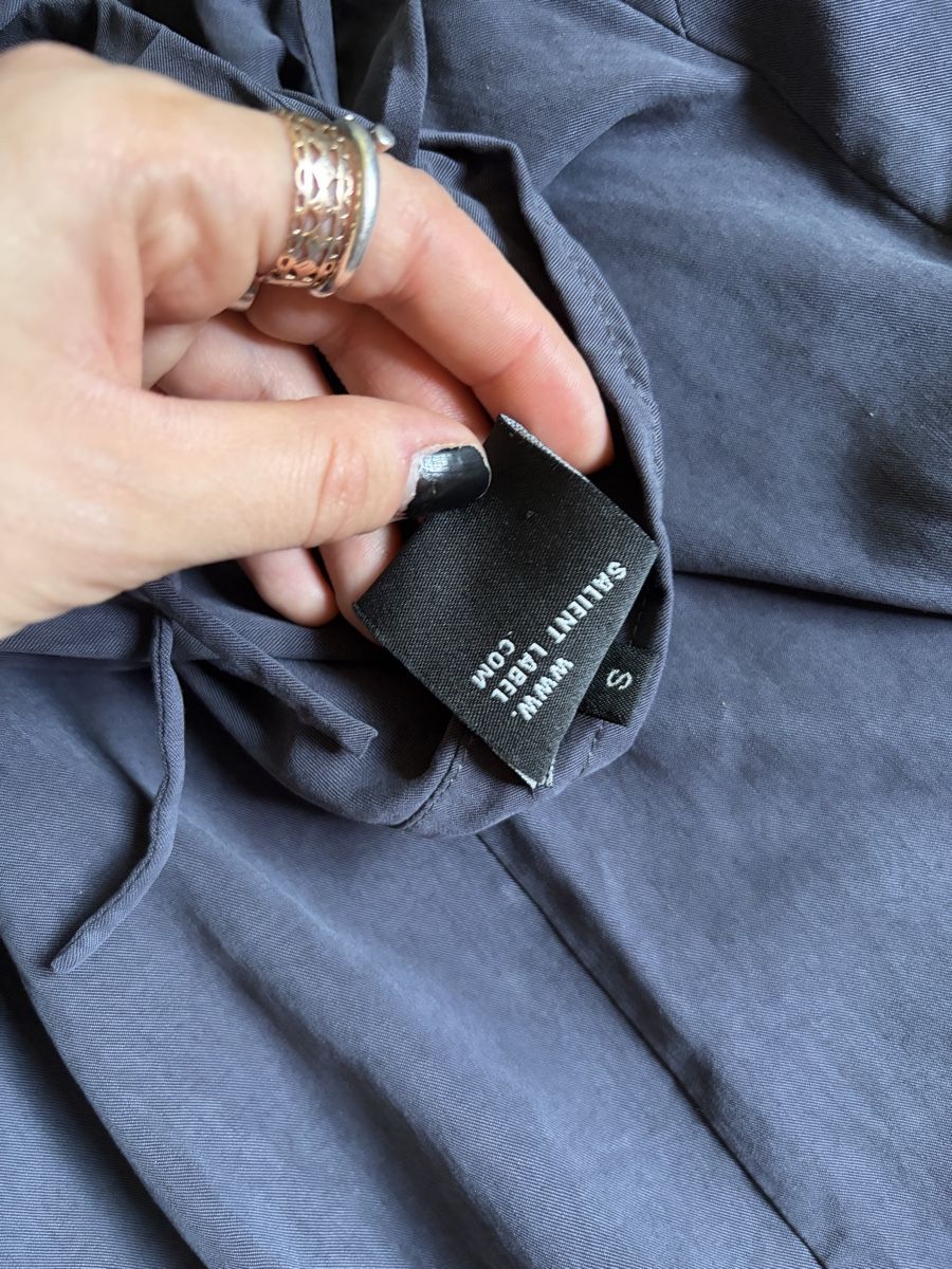 Vestiti: Sommerkleid Grösse S, Seide, elegant, blau, – Nuovo (secondo la descrizione) da Zürich venduto da megastored 4