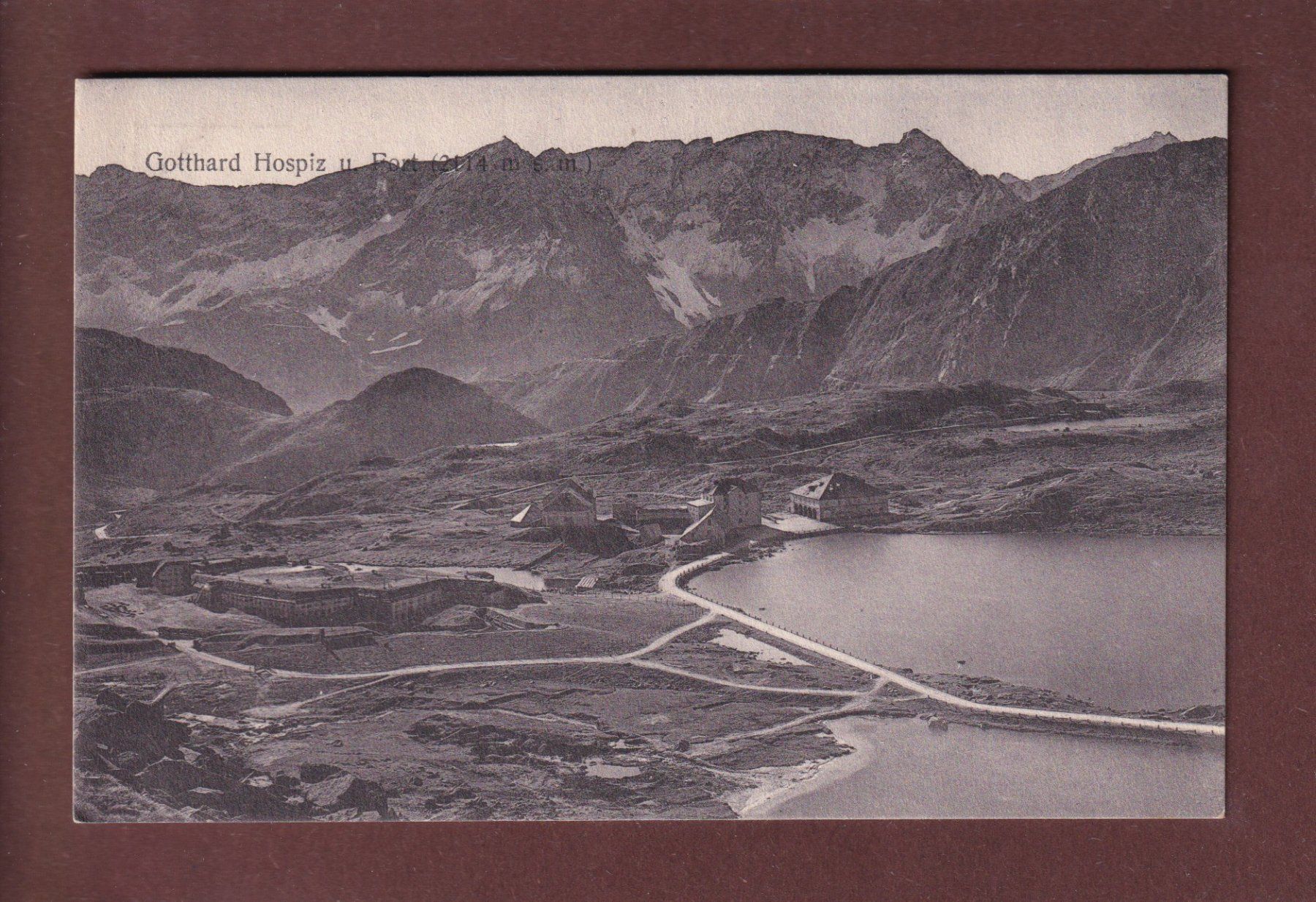 Cartoline postali: GOTTHARD HOSPIZ – Usato da Pully venduto da nicecards