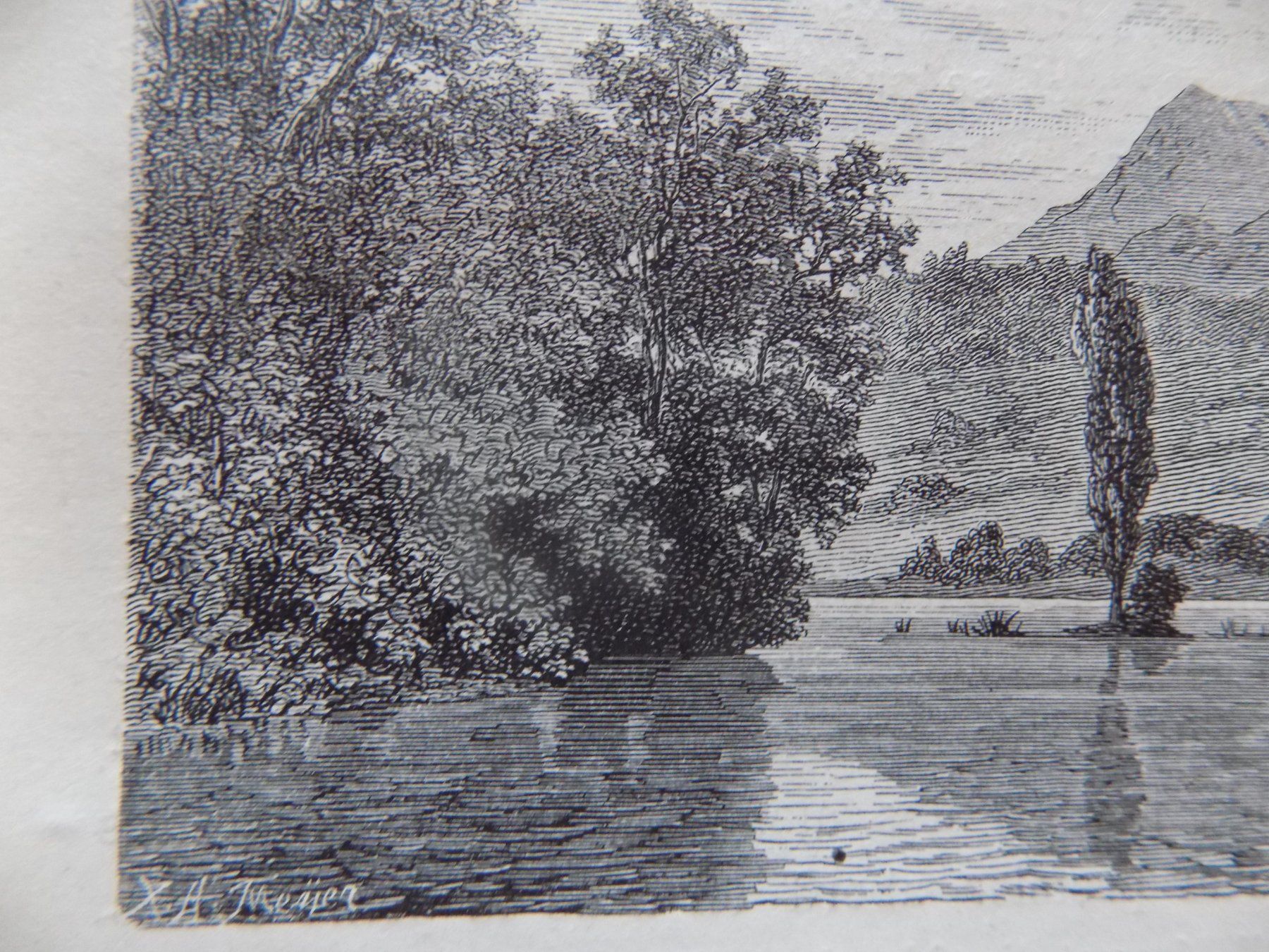 Gravures: Lac d' Amsoldingen – D'occasion à Risch par Antikfee 3