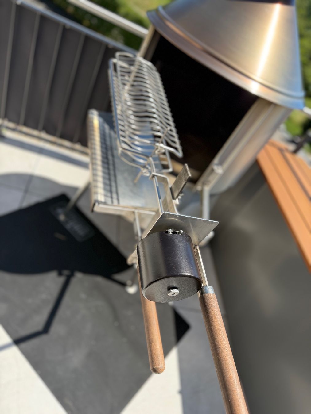 Griglie: Edelstahl‑Grillcheminée, – Usato da Kaisten venduto da Swizzerotto 3