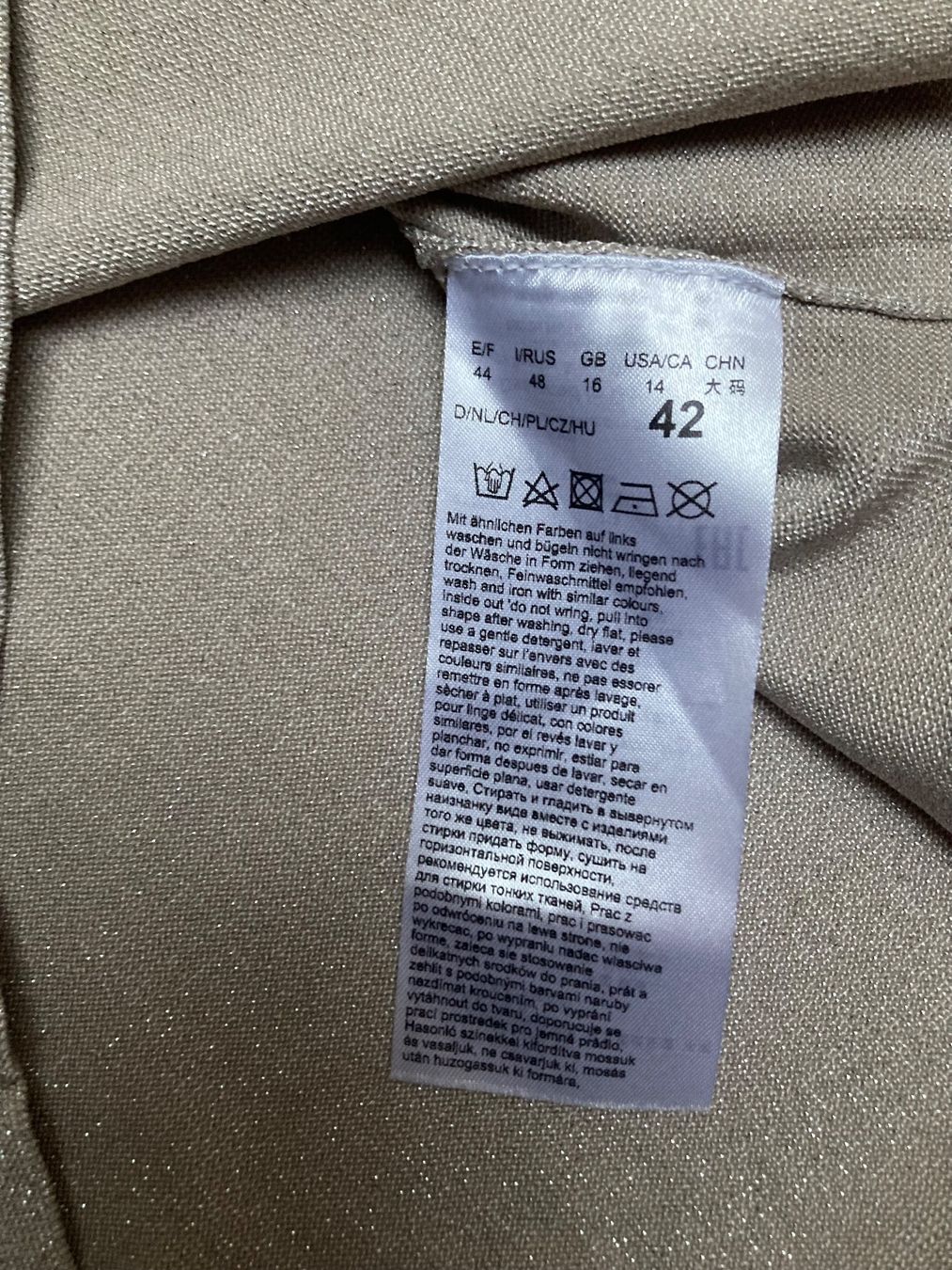 Maglioni & Felpe: Vera Mont Lurex Pullover Gr.42 – Usato da Unterägeri venduto da Jutka_04 3