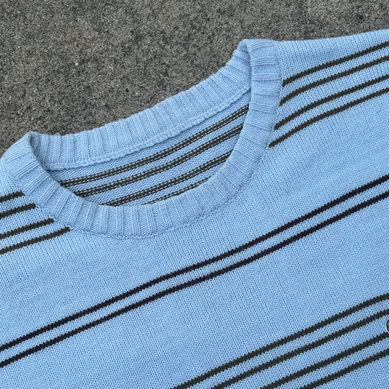 Lacoste Maglioni & Felpe: Lacoste vintage striped knit sweater no label strickpullover – Usato da St. Gallen venduto da sourced_limited 2