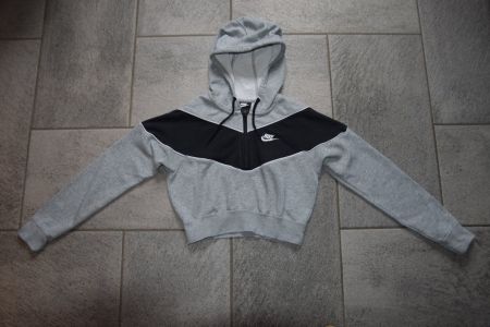 Damen Nike Crop Hoodie Pulli gr. XS