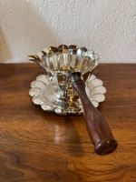 Vintage versilberte Sauciere/Brandywärmer.