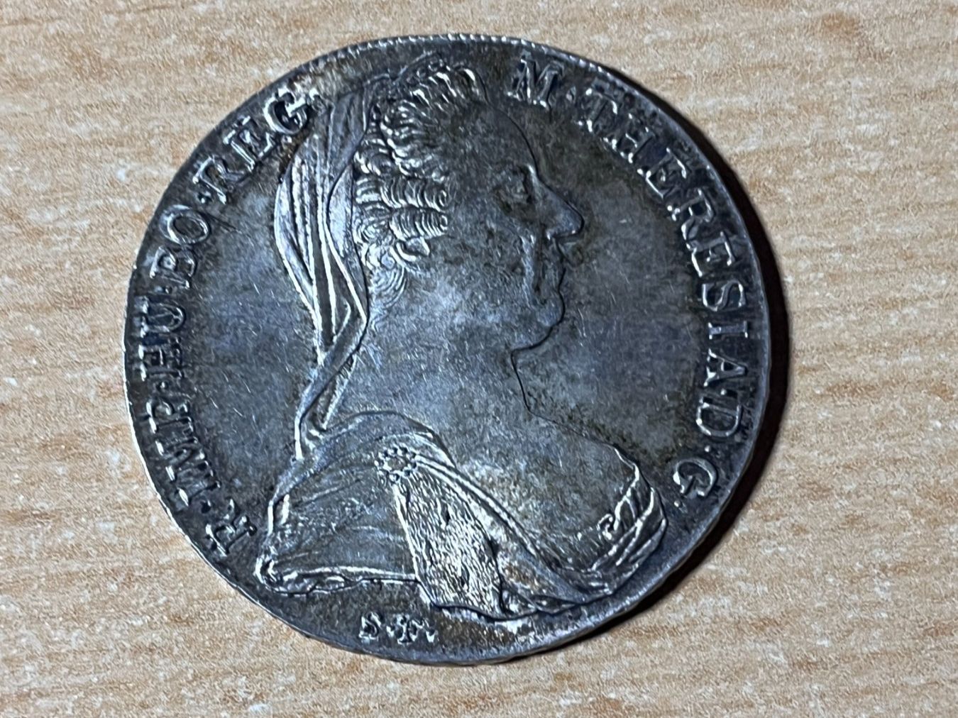 Alle Münzen: Maria Theresa Silver Thaler 1780 – Gebraucht aus Allschwil von Zermatt 1