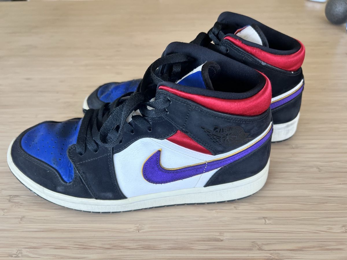Scarpe da uomo: Jordan 1 Mid Lakers Top 3 – Usato da Wallisellen venduto da Alucard51