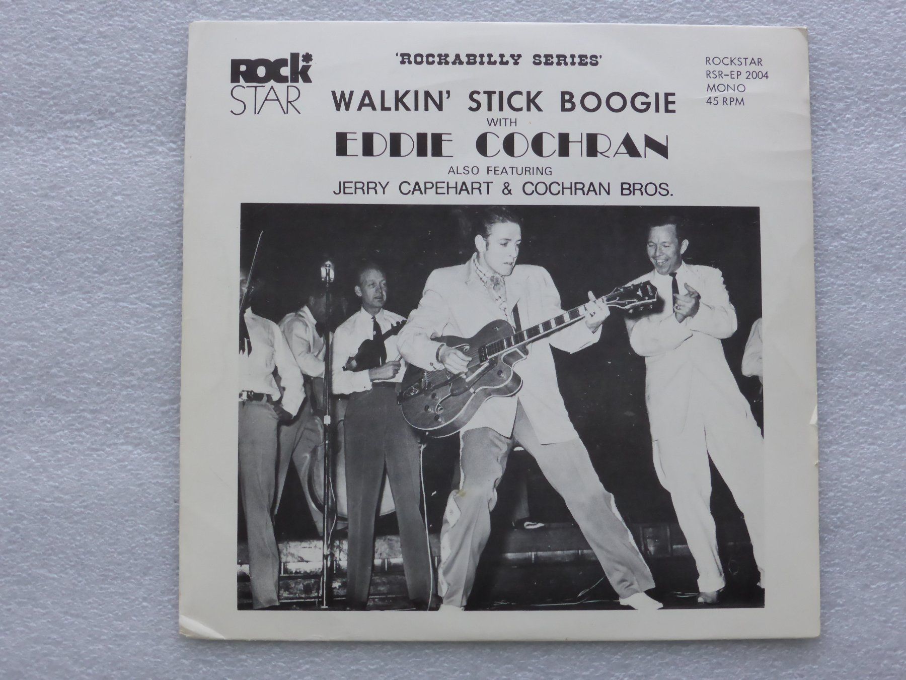 Schallplatten: Vinyl Single   EP  EDDIE COCHRAN – Gebraucht aus Küssnacht am Rigi von Mondkinder