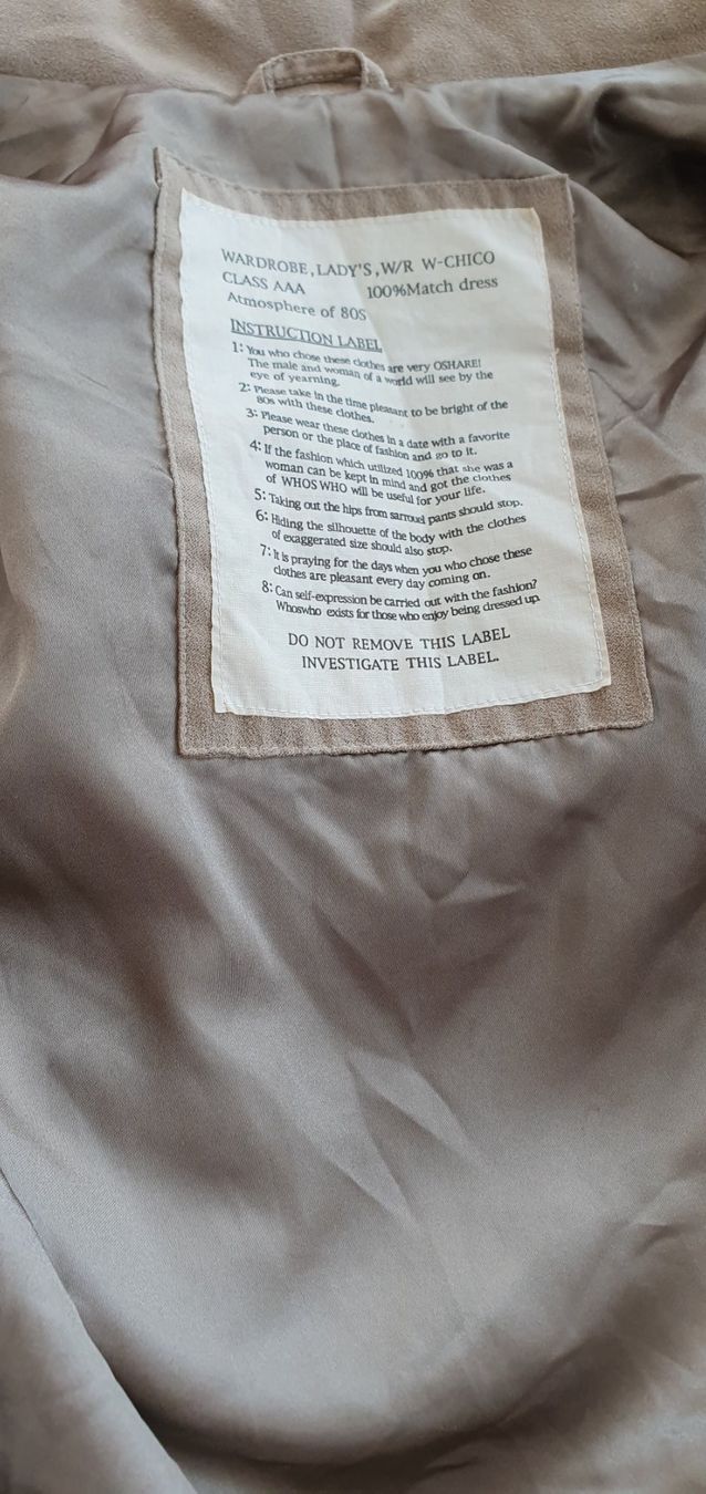Giacche: Jacke beige Gr. XS Bikerstyle – Usato da Stansstad venduto da InStyle8 2