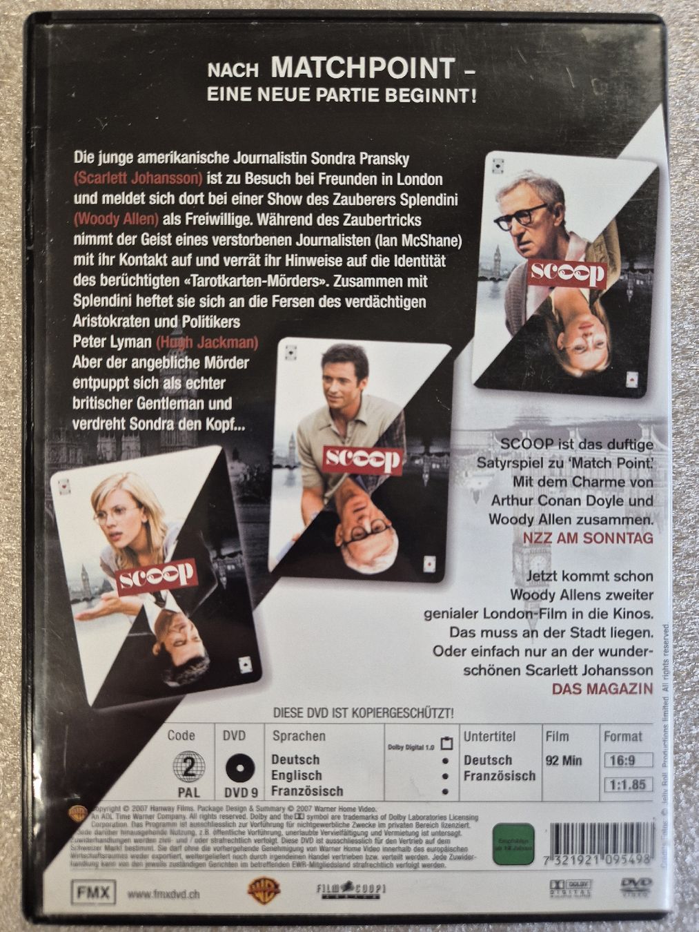 Tutti i DVDs: scoop DVD – Usato da Lindau venduto da Hammy0740 1