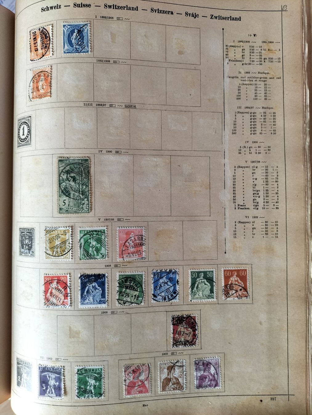 Tutti i francobolli: Briefmarkensammlung – Usato da Innerberg venduto da simon30432 1
