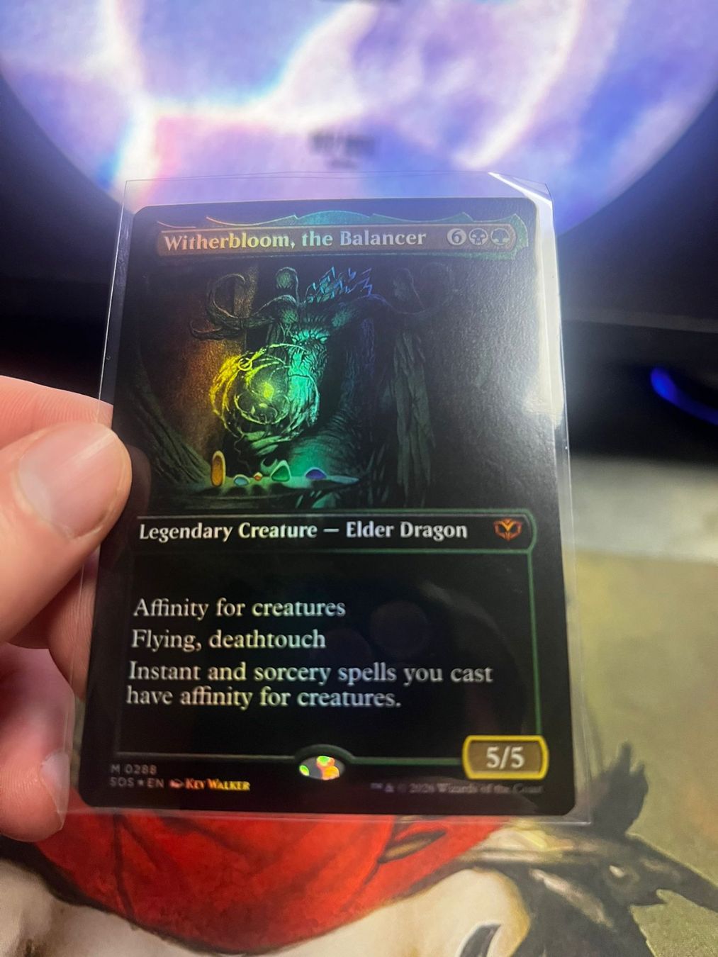 Magic The Gathering Carte collezionabili: Witherbloom, the Balancer Foil – Nuovo (secondo la descrizione) da Wilen b. Wollerau venduto da GarruksShop