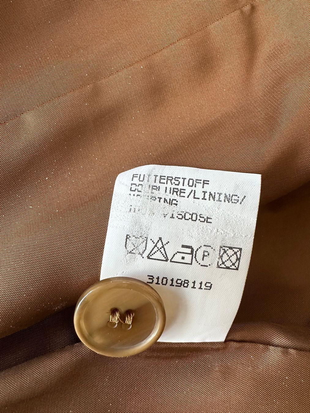 Vestes: Vintage Oversize Blazer Ocker – D'occasion à Zürich par ong8 6