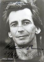 Helmut Stauss (1948-2020) Schauspieler - Autogramm