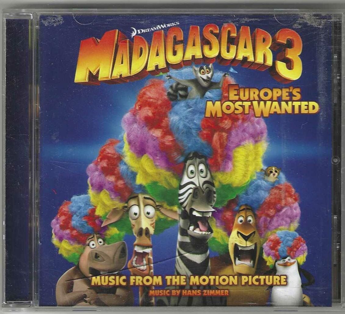 CD: Hans Zimmer - Madagascar 3 – Usato da Genève venduto da CDLPBookS