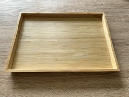 Holz-Tablett-Schale