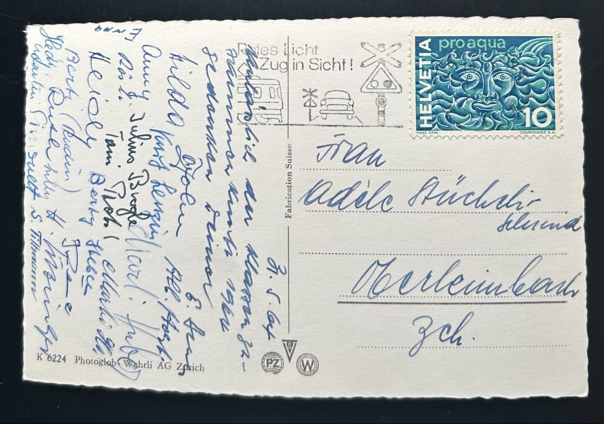 Ansichtskarten: Frick Storchennest  – Gebraucht aus Horw von Tellbub 1