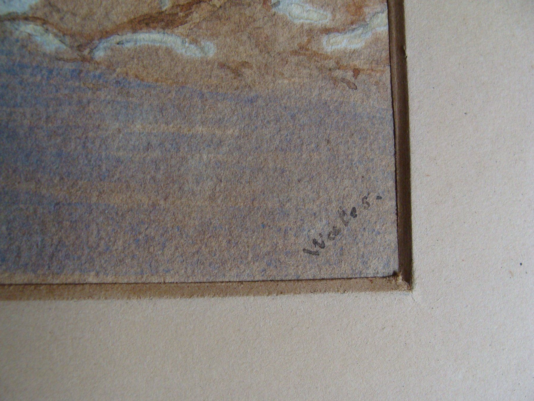 Dipinti: WALES ENGLAND GOUACHE 1879 – Usato da Bern venduto da zilicchio 3