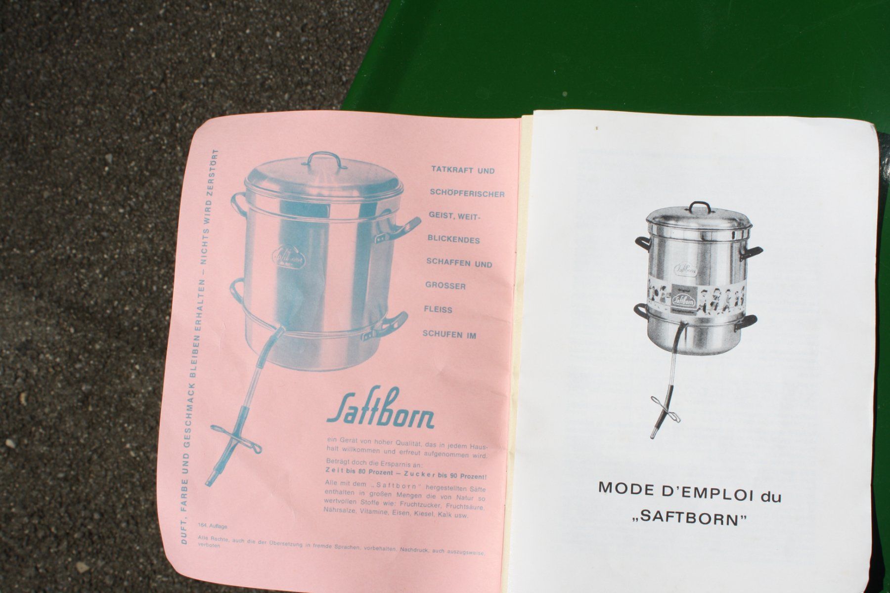 Elettrodomestici da cucina: VINTAGE ENTSAFTER SAFTBORN DAMPENTSAFTER – Usato da Wauwil venduto da Pneuedy 5