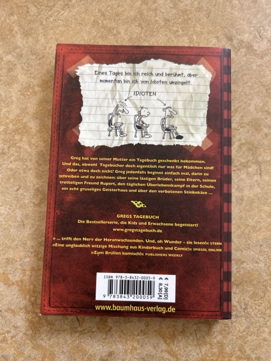 Libri: Gregs Tagebuch Von Idioten umzingelt – Usato da Urdorf venduto da 2msa2 1