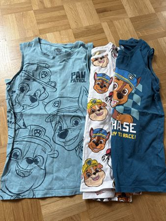 3 Paw Patrol T-Shirts C&A Grösse 134 cm