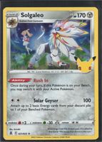 POKÉMON / Solgaleo / Celebrations / Holo 🇺🇸