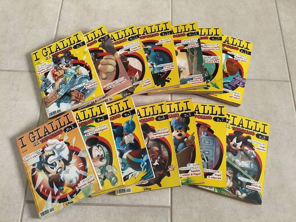 Comics: I gialli di Topolino  – Defekt aus Tesserete von rud_7vkn