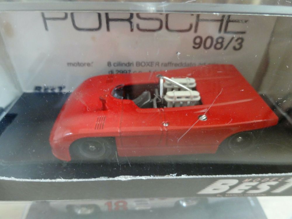 Spark Porsche 908/2 - 1972 Le Mans 24 Hours - #6 1:43 model car