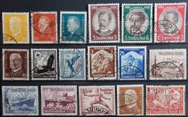 Deutsches Reich Lot mit alten Werten V