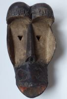 Afrika-Maske, Dan, Cote d'Ivoire, 18 x 34 cm.