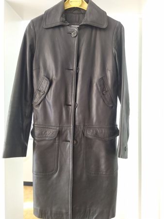 Cappotto in vera pelle