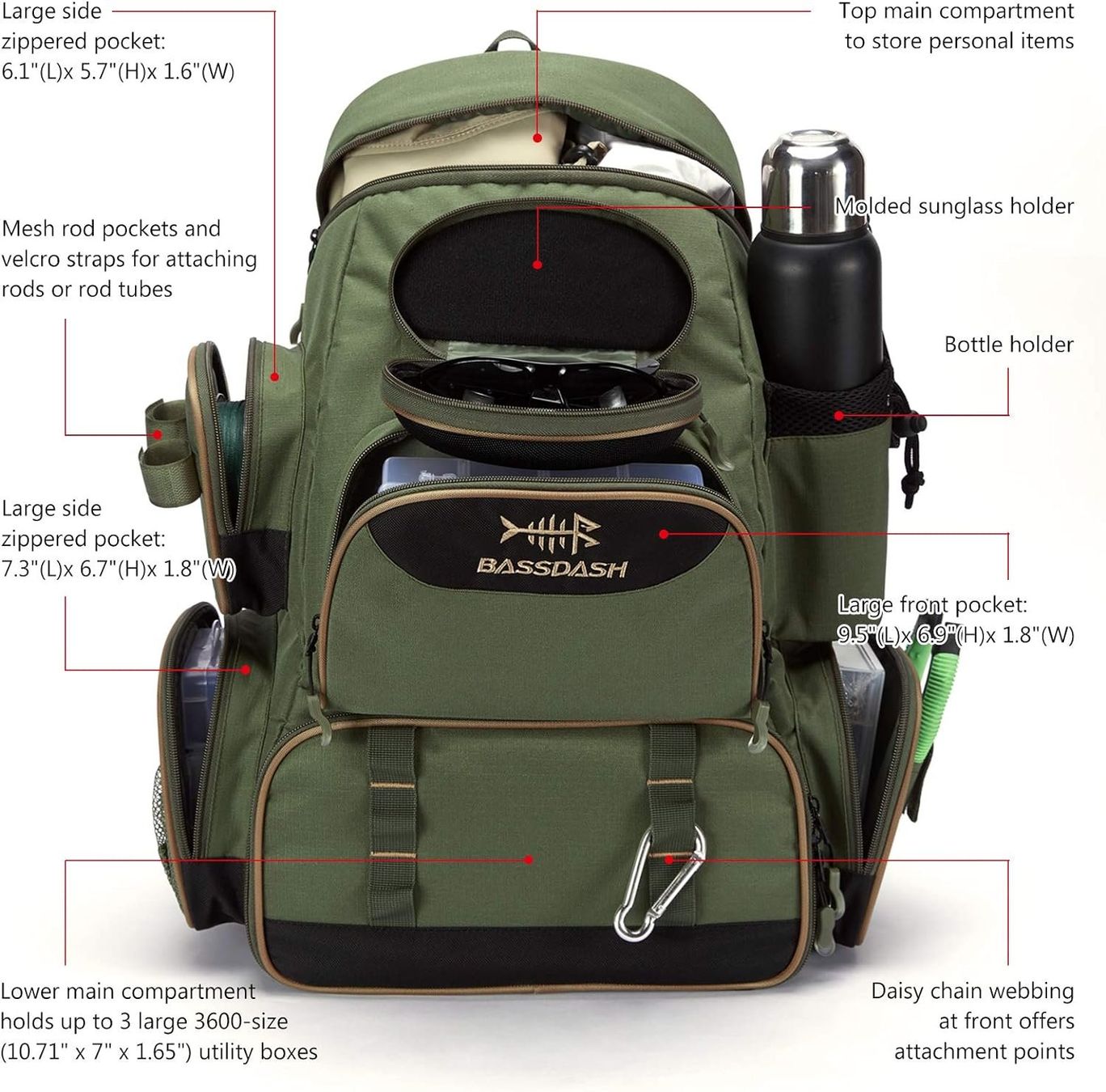 Rucksäcke: XL Multifunktionale Outdoor-Rucksack – Neu und originalverpackt aus Châtelaine von topshop.switzerland 2