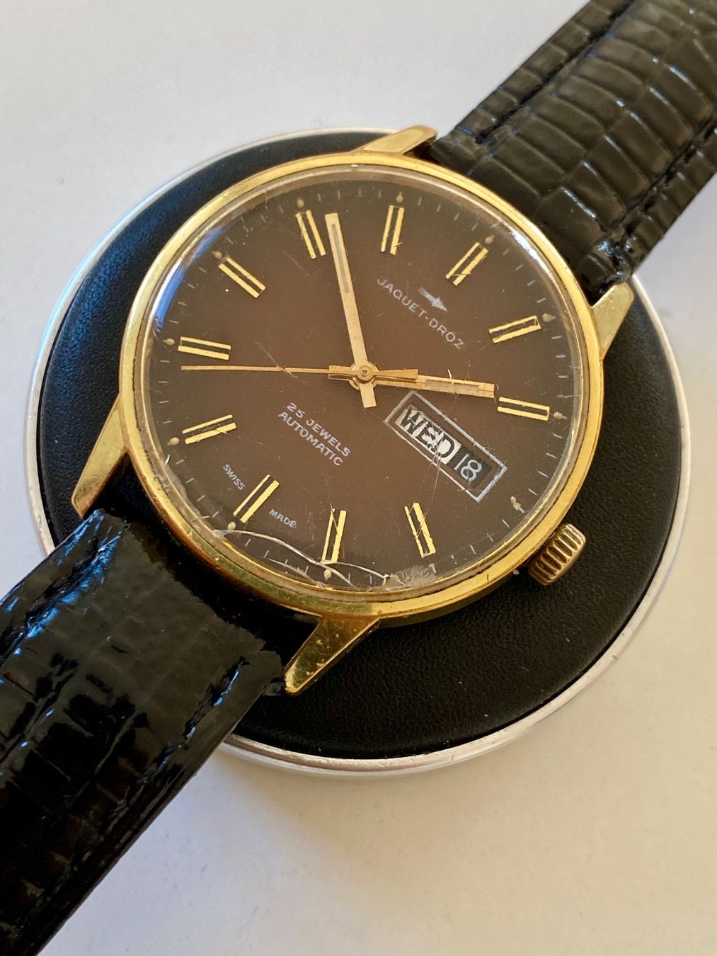 Jaquet Droz Uhren: Jaquet Droz Automatic (rare / selten) – Gebraucht aus Küsnacht ZH von Pedramy 2