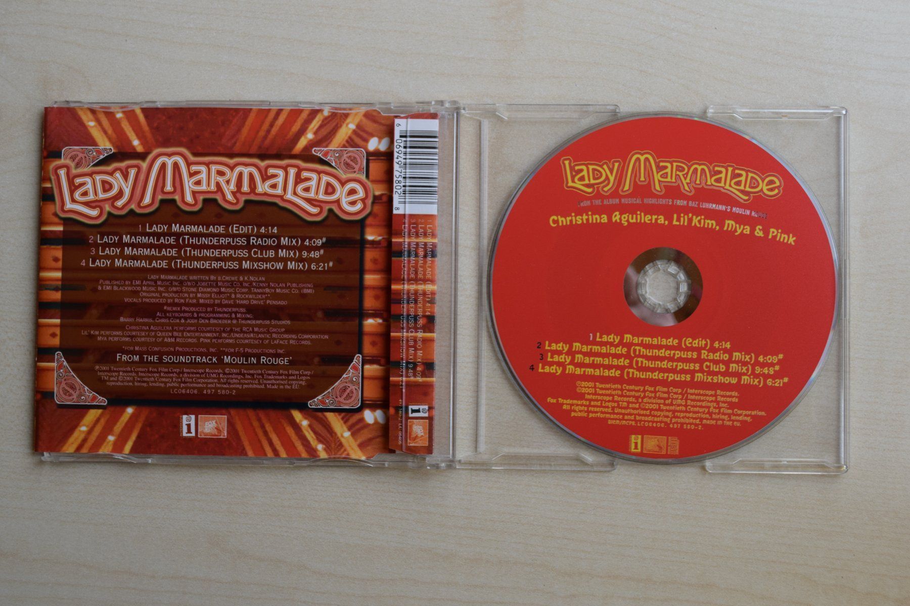 CD: LADY MARMALADE (525) – Usato da Reutigen venduto da DONDON55 2