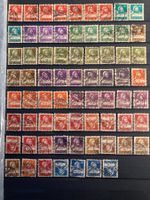 Schweiz 1914/33 Lot 1 Tellbrustbilder sauber gestempelt