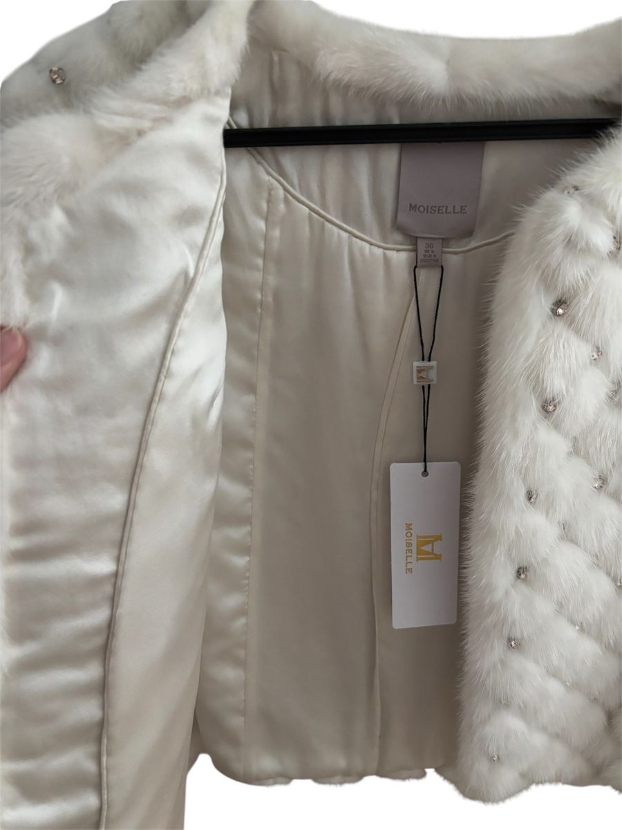 Jacken: New Moiselle Fur Jacket with crystals  – Neu (gemäss Beschreibung) aus Unterägeri von LuxBags 2
