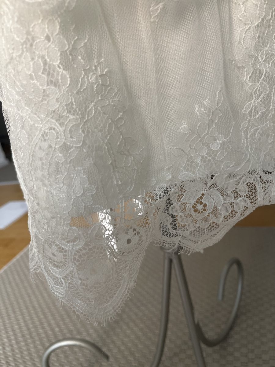 H&M Kleider: Kleid in Weiss mit Spitze, H&M, 38 – Gebraucht aus Solothurn von Bobesch08 2