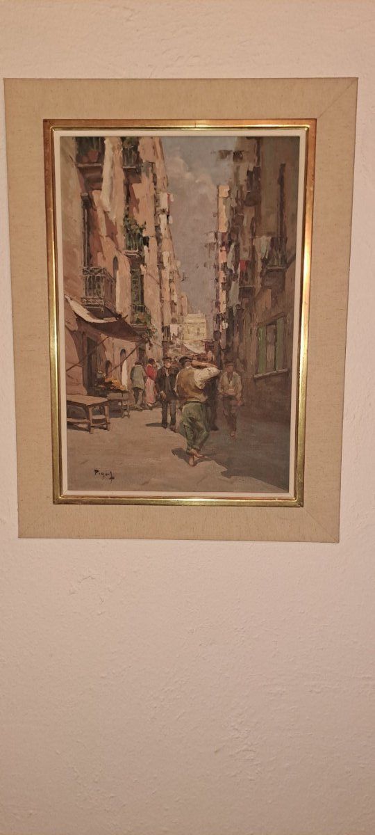Dipinti: Original Ölgemälde "Gasse in südländischer Stadt" – Usato da Orpund venduto da Ricooder 7