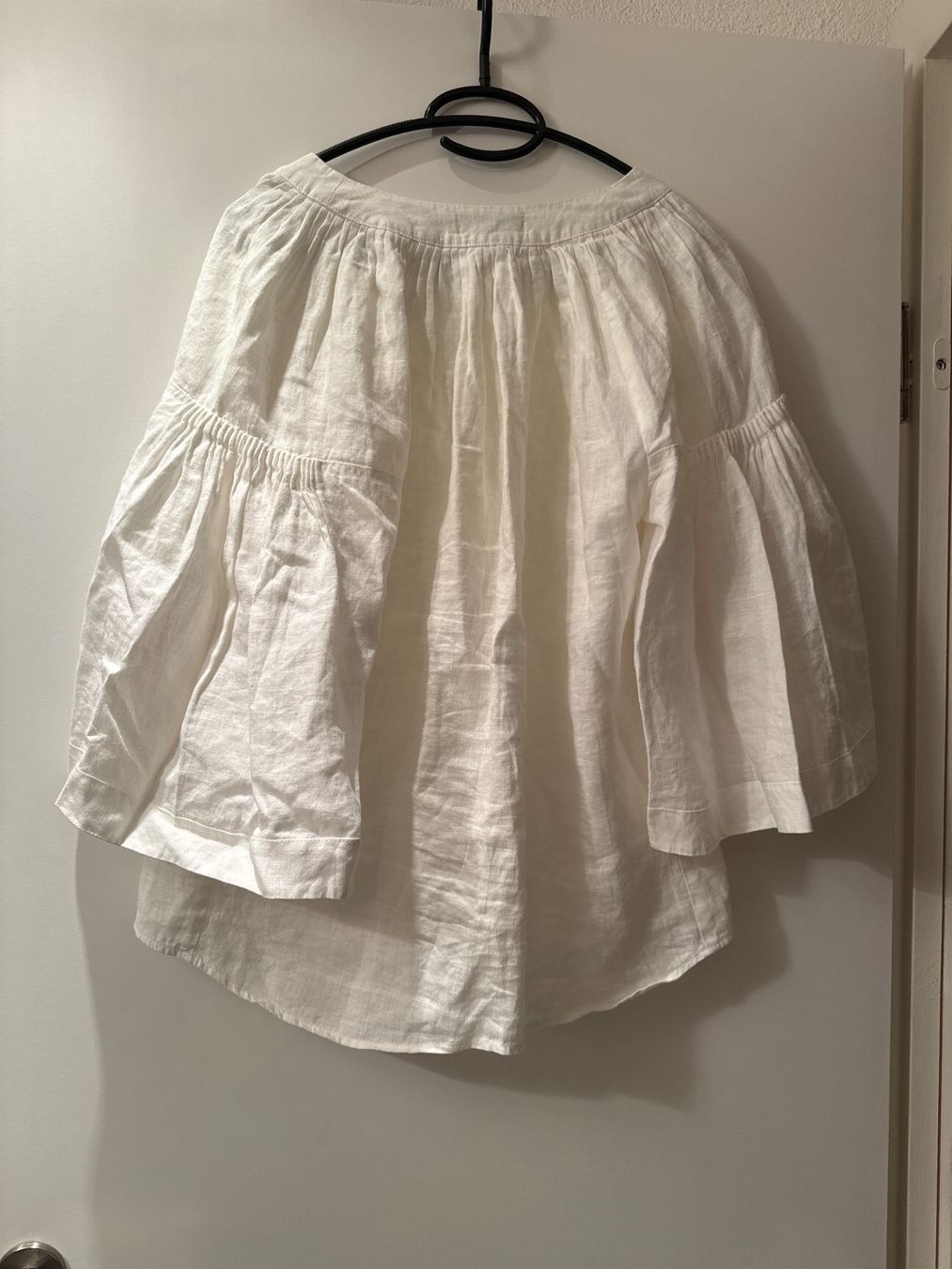 Camicette: Linelbi Damen Leinenbluse in Weiss – Usato da Meilen venduto da Emma_321 4
