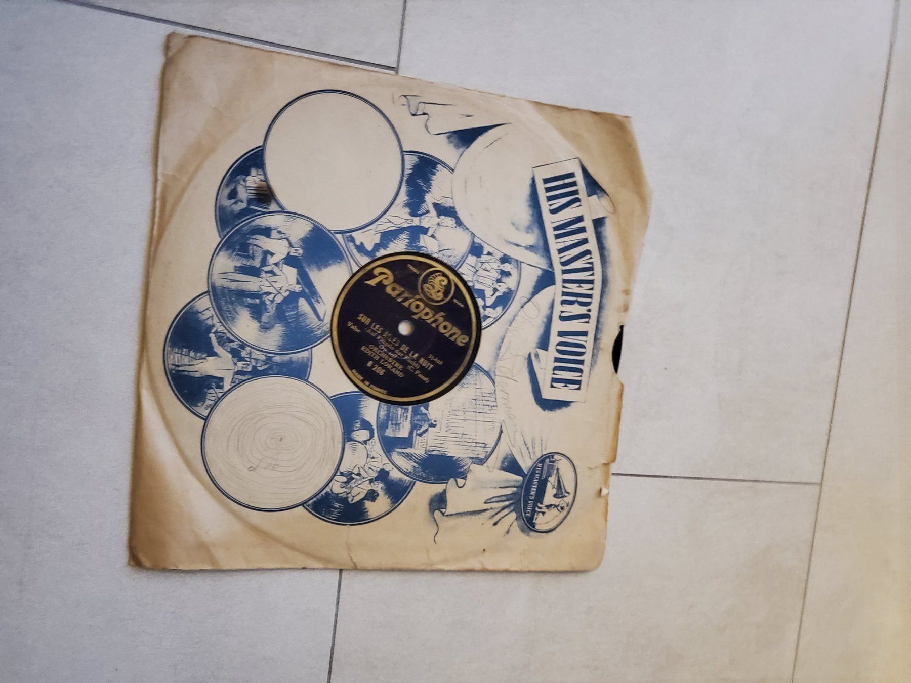 Dischi in vinile: Schellackplatte Parlophon orchestre Edith Lorand 1920 - 1930 – Usato da Unterägeri venduto da 0alfa0 1