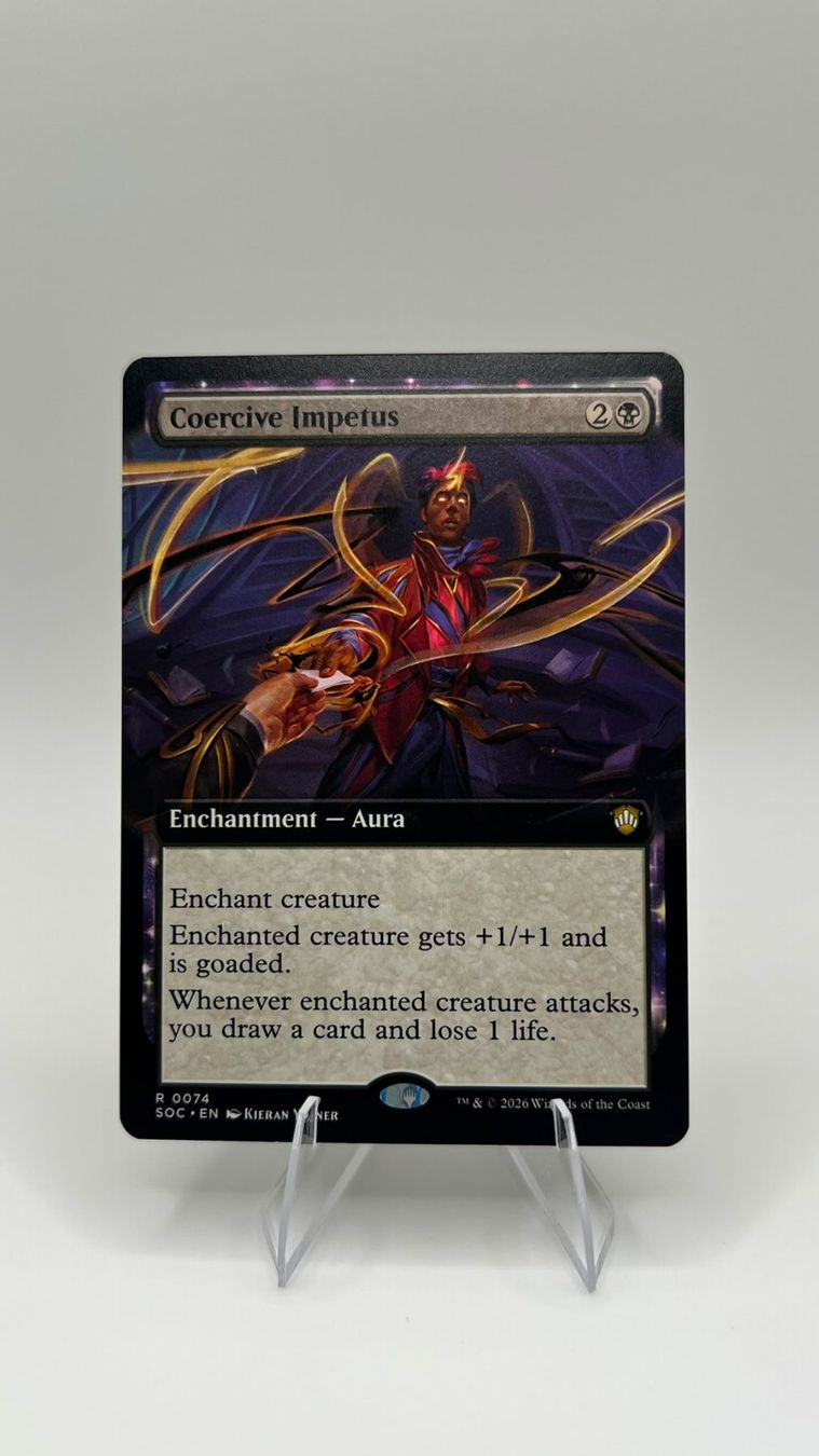 Magic The Gathering Carte collezionabili: Coercive Impetus Extended – Nuovo (secondo la descrizione) da Wilen b. Wollerau venduto da GarruksShop